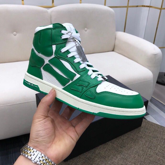 Amiri Skeleton High Top Sneaker - PerfectKickZ
