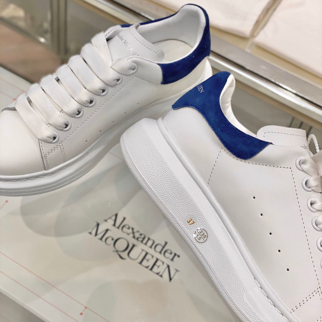 Alexander Mqueen Low-Top Air Platform Leather Sneakers    - PerfectKickZ