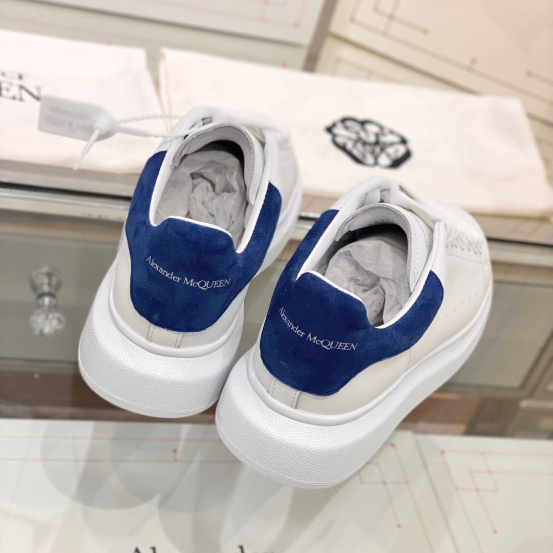 Alexander Mqueen Low-Top Air Platform Leather Sneakers    - PerfectKickZ