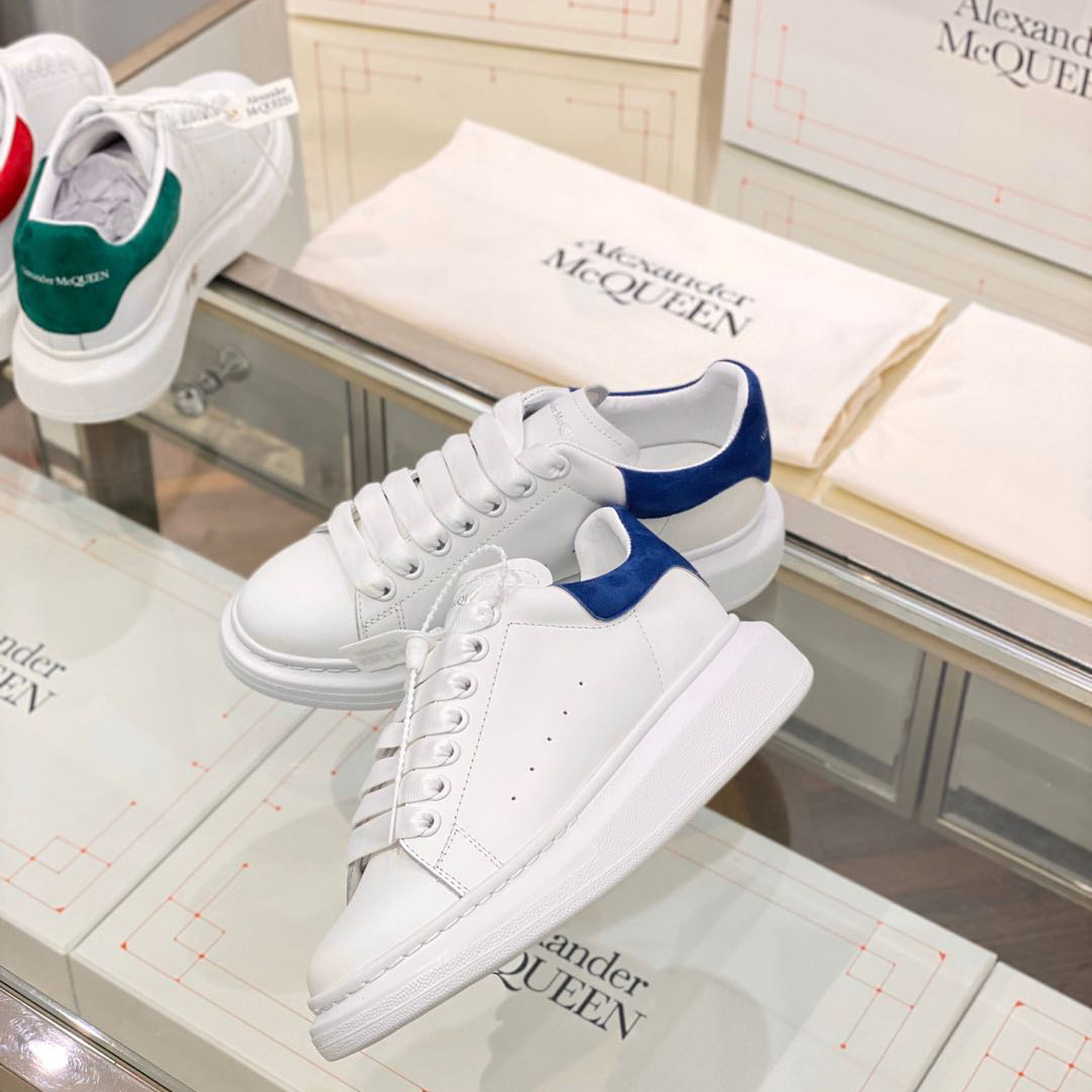 Alexander Mqueen Low-Top Air Platform Leather Sneakers    - PerfectKickZ