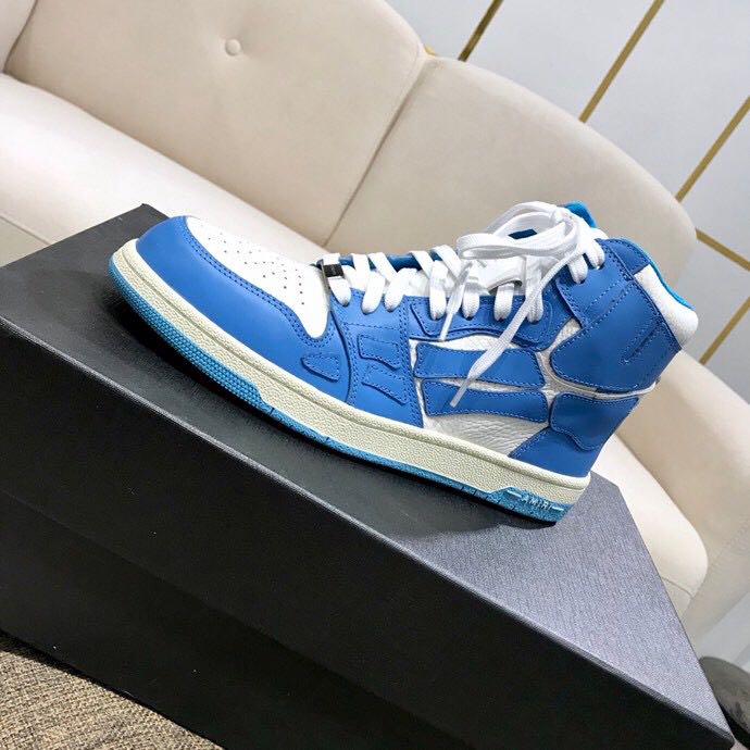 Amiri Skeleton High Top Sneaker - PerfectKickZ