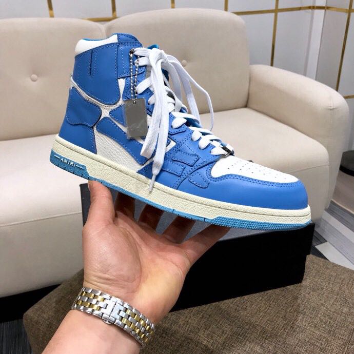 Amiri Skeleton High Top Sneaker - PerfectKickZ