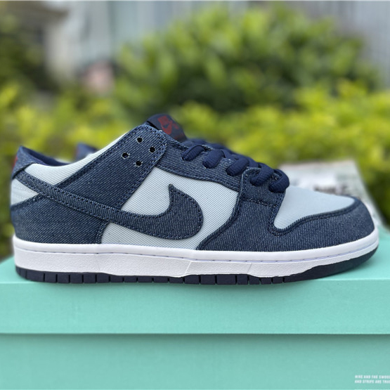 Nike Dunk Low Pro SB 'Binary Blue' Sneakers - PerfectKickZ