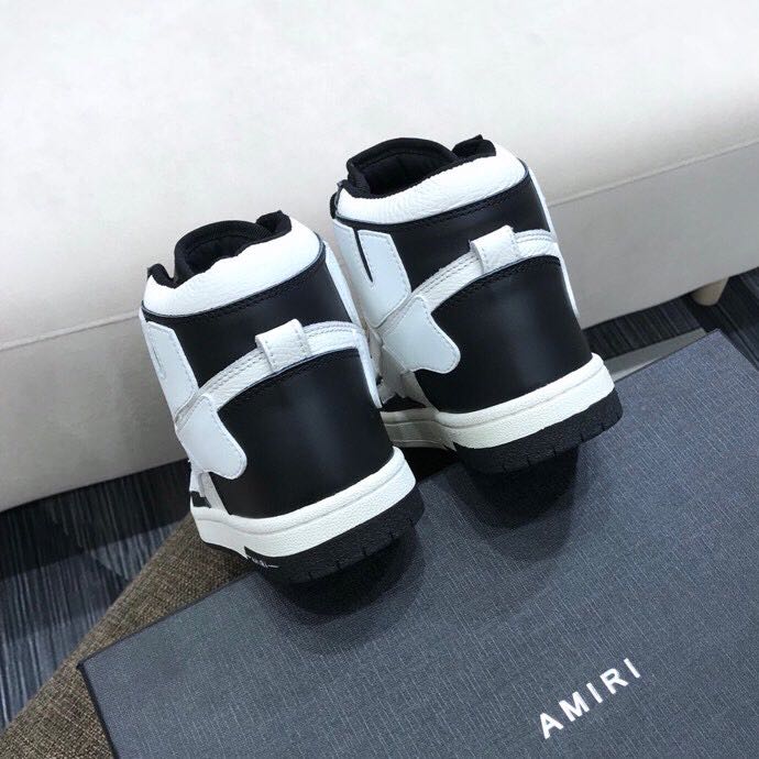 Amiri Skeleton High Top Sneaker - PerfectKickZ