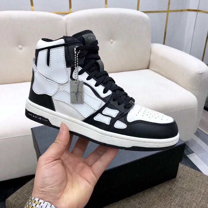 Amiri Skeleton High Top Sneaker - PerfectKickZ