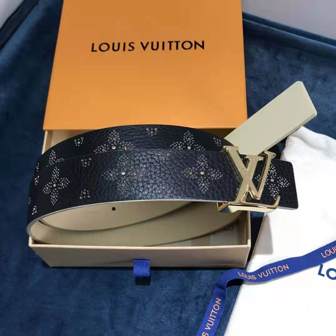 Louis Vuitton New Monogram Reversible Belt 34MM - PerfectKickZ