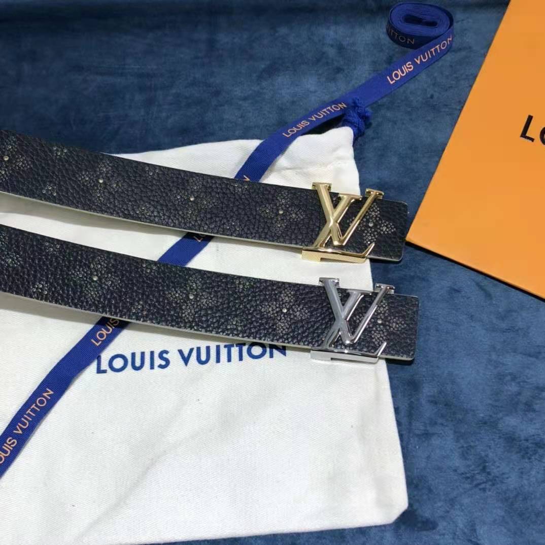 Louis Vuitton New Monogram Reversible Belt 34MM - PerfectKickZ