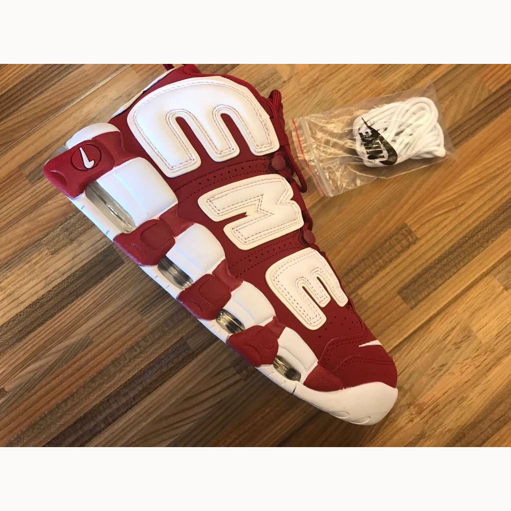 Nike Air More Uptempo Red Sup - PerfectKickZ