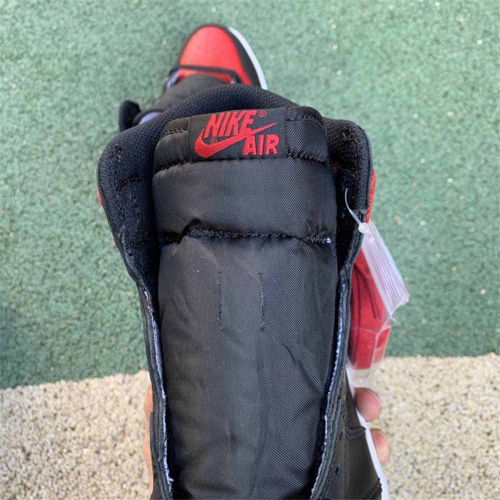 Jordan AJ 1 OG Banned Red Black Sneaker 555088-001 - PerfectKickZ
