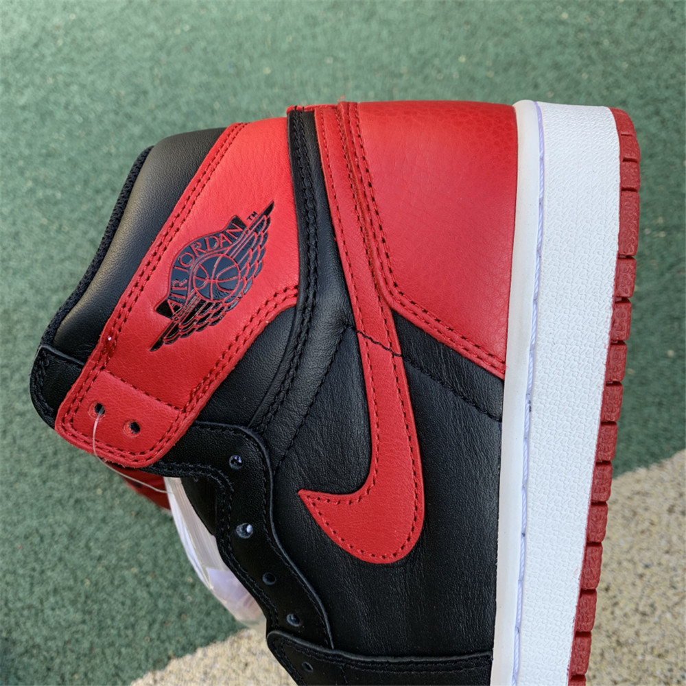 Jordan AJ 1 OG Banned Red Black Sneaker 555088-001 - PerfectKickZ