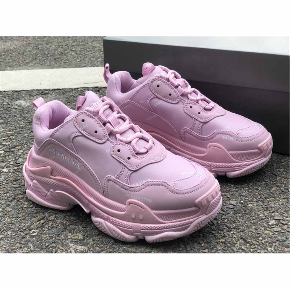 Balenciaga Triple S Logo-Print Embroidered Leather Nubuck And Mesh Sneakers - PerfectKickZ