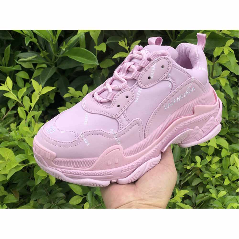 Balenciaga Triple S Logo-Print Embroidered Leather Nubuck And Mesh Sneakers - PerfectKickZ