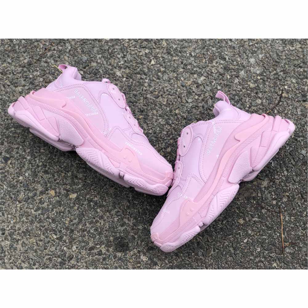 Balenciaga Triple S Logo-Print Embroidered Leather Nubuck And Mesh Sneakers - PerfectKickZ