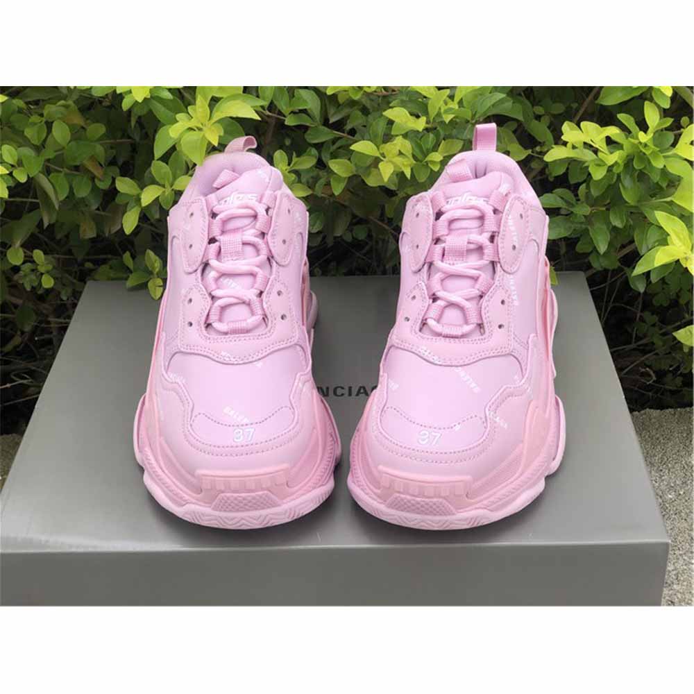 Balenciaga Triple S Logo-Print Embroidered Leather Nubuck And Mesh Sneakers - PerfectKickZ