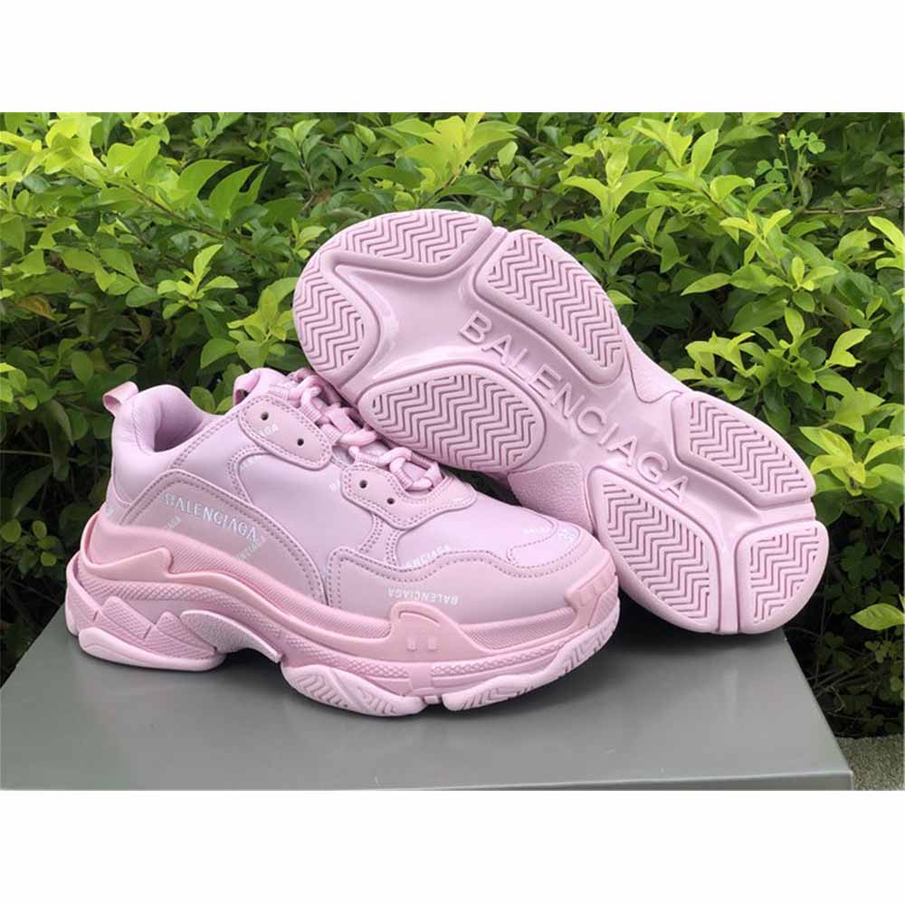 Balenciaga Triple S Logo-Print Embroidered Leather Nubuck And Mesh Sneakers - PerfectKickZ