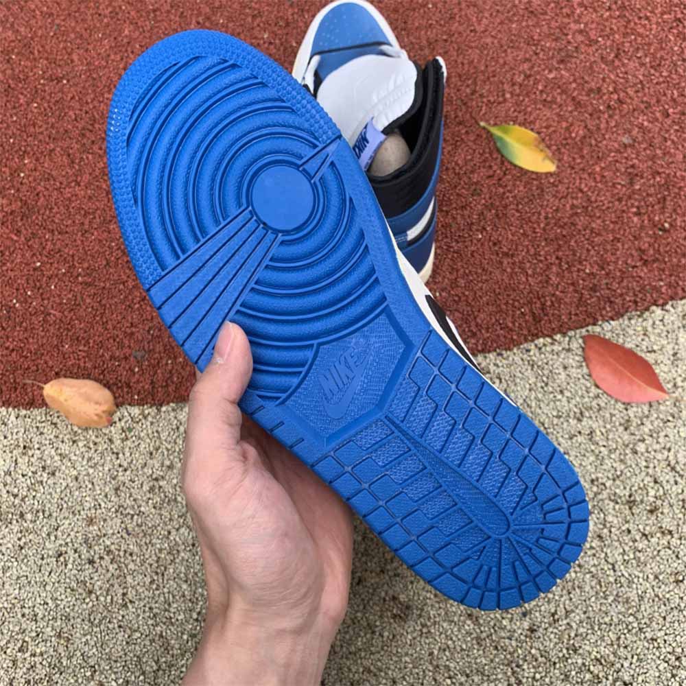 Jordan Travis Scott X Fragment X AJ1 High OG SP “Military Blue” - PerfectKickZ