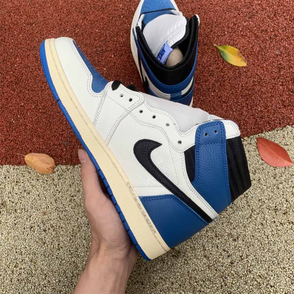 Jordan Travis Scott X Fragment X AJ1 High OG SP “Military Blue” - PerfectKickZ