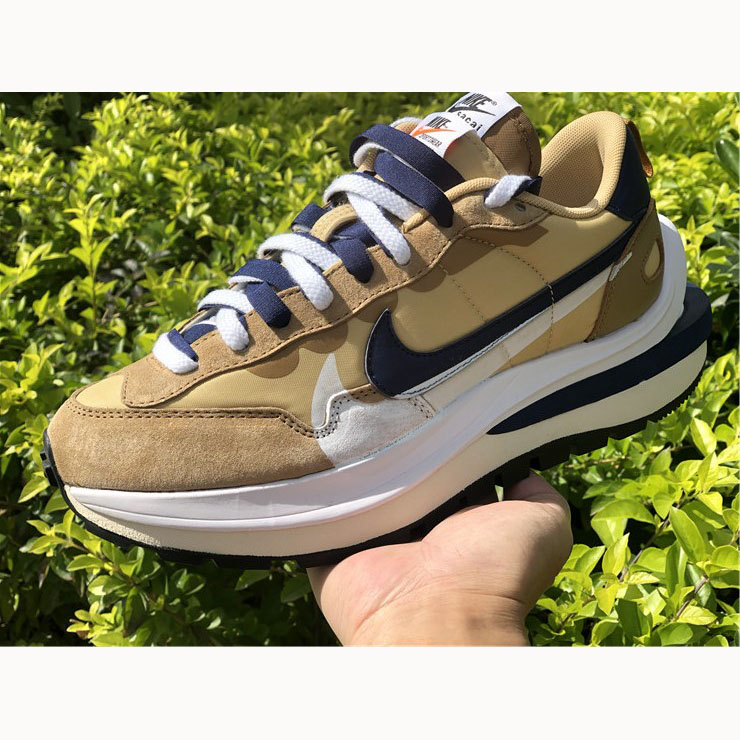 Sacai X Nike VaporWaffle 'Tan' DD1875-200 Sesame Blue Void - 