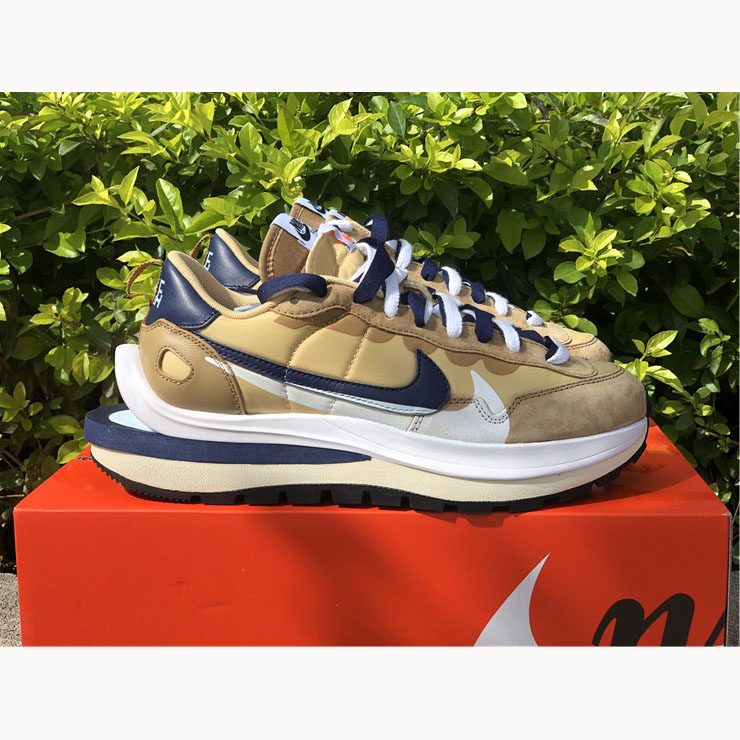 Sacai X Nike VaporWaffle 'Tan' DD1875-200 Sesame Blue Void - 