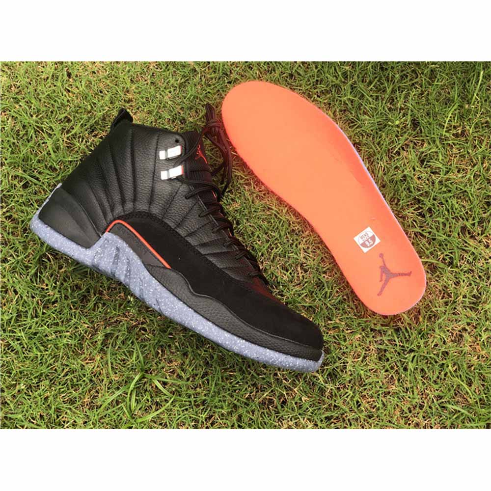 Jordan AJ12 Retro Orange And Black - PerfectKickZ