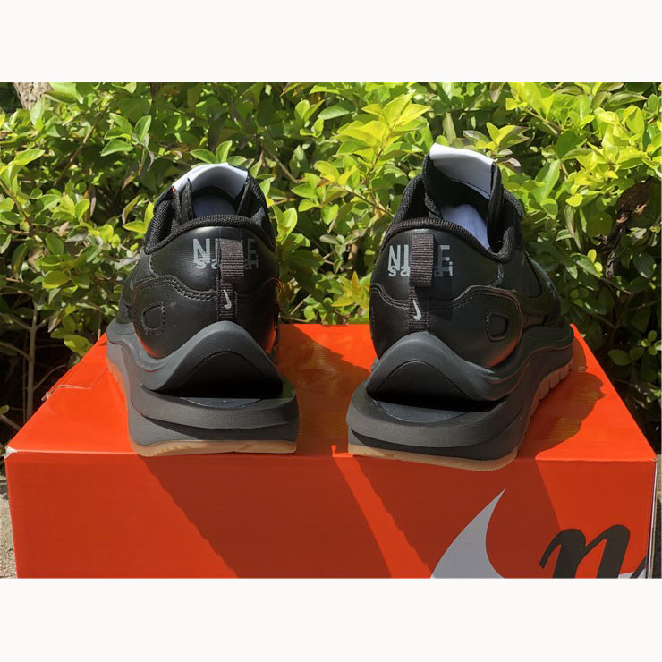 Sacai X Nike VaporWaffle 'Black/Gum' DD1875-001 - PerfectKickZ