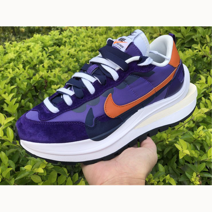 Sacai X Nike VaporWaffle 'Dark Iris' DD1875-500 - PerfectKickZ