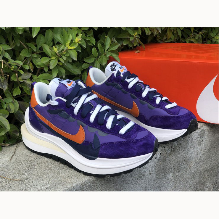 Sacai X Nike VaporWaffle 'Dark Iris' DD1875-500 - PerfectKickZ