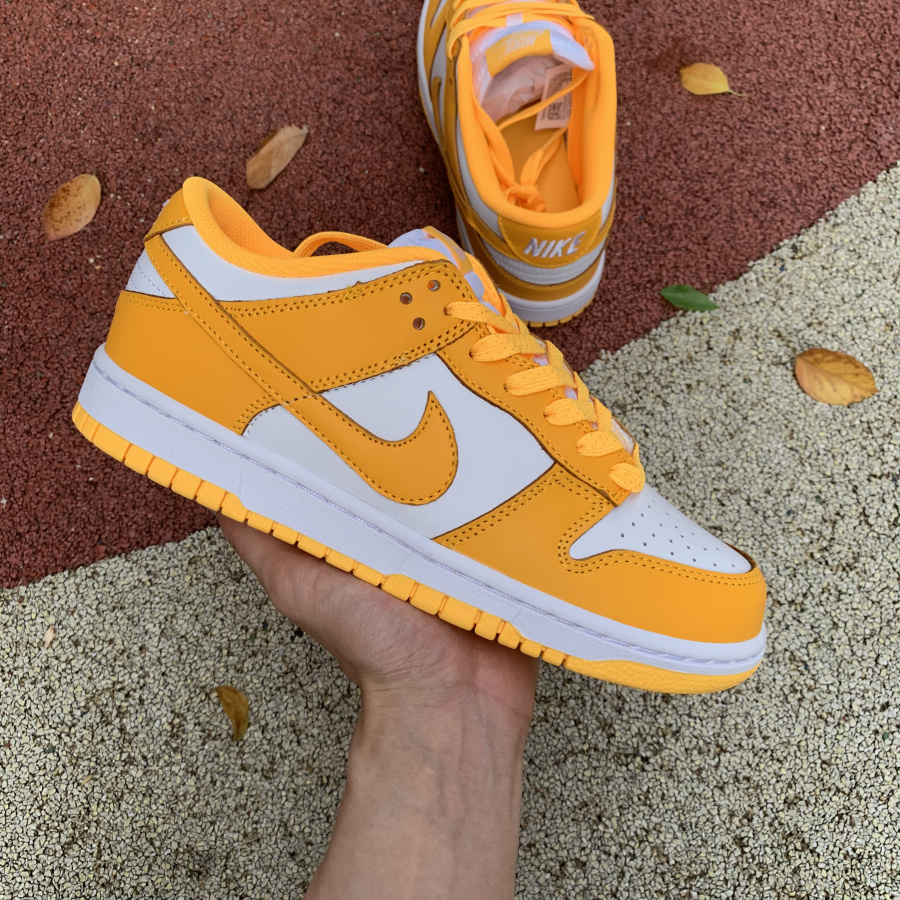 Nike SB Dunk Low White Orange DD1503-800 - PerfectKickZ