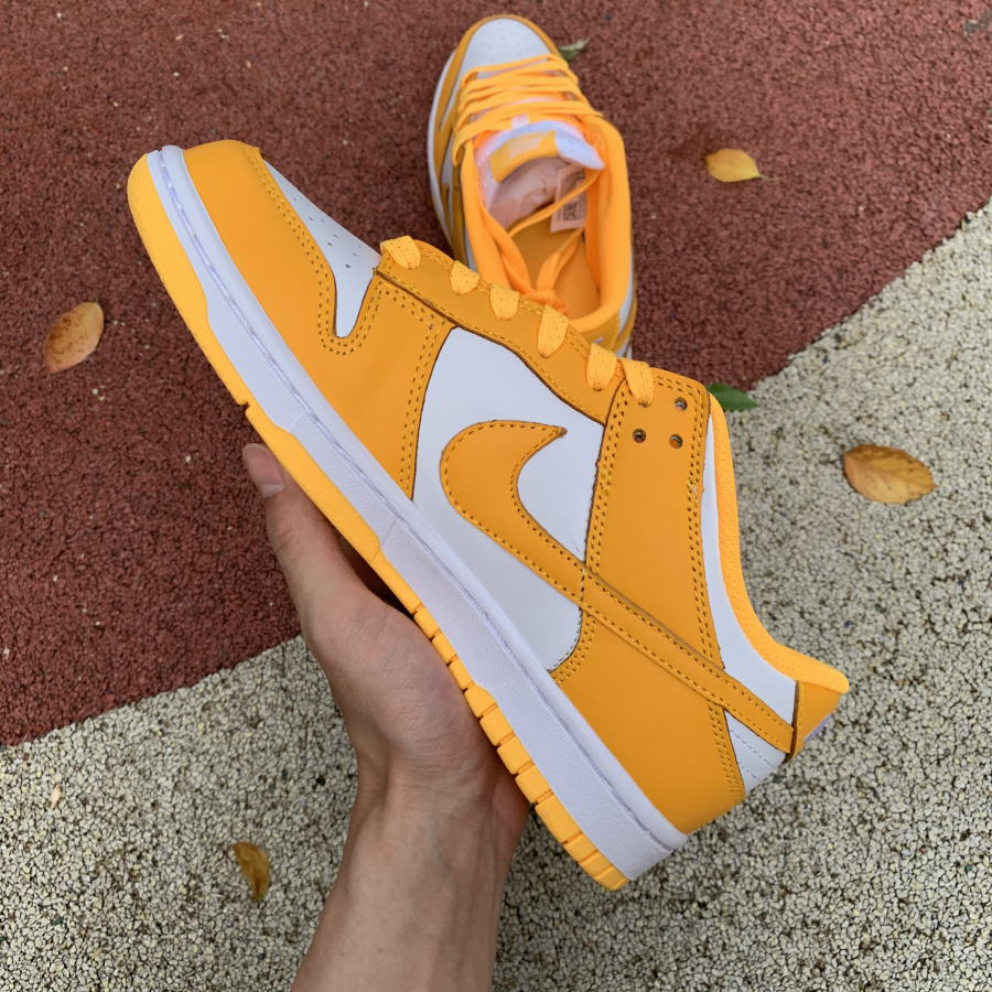 Nike SB Dunk Low White Orange DD1503-800 - PerfectKickZ