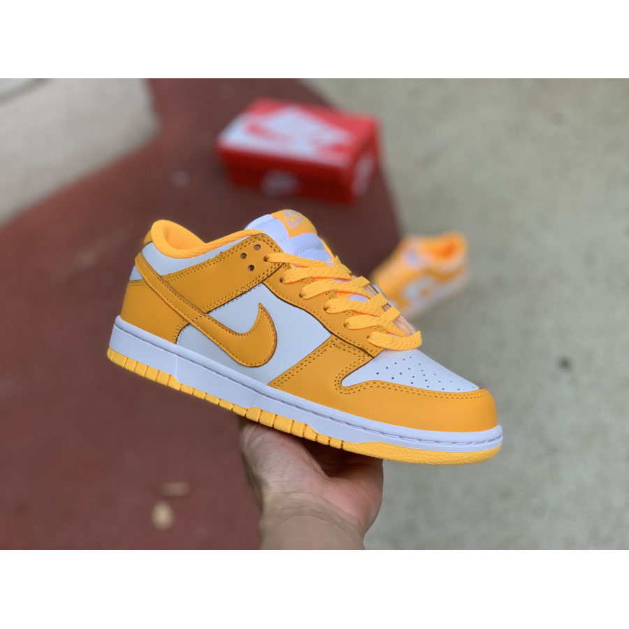 Nike SB Dunk Low White Orange DD1503-800 - PerfectKickZ