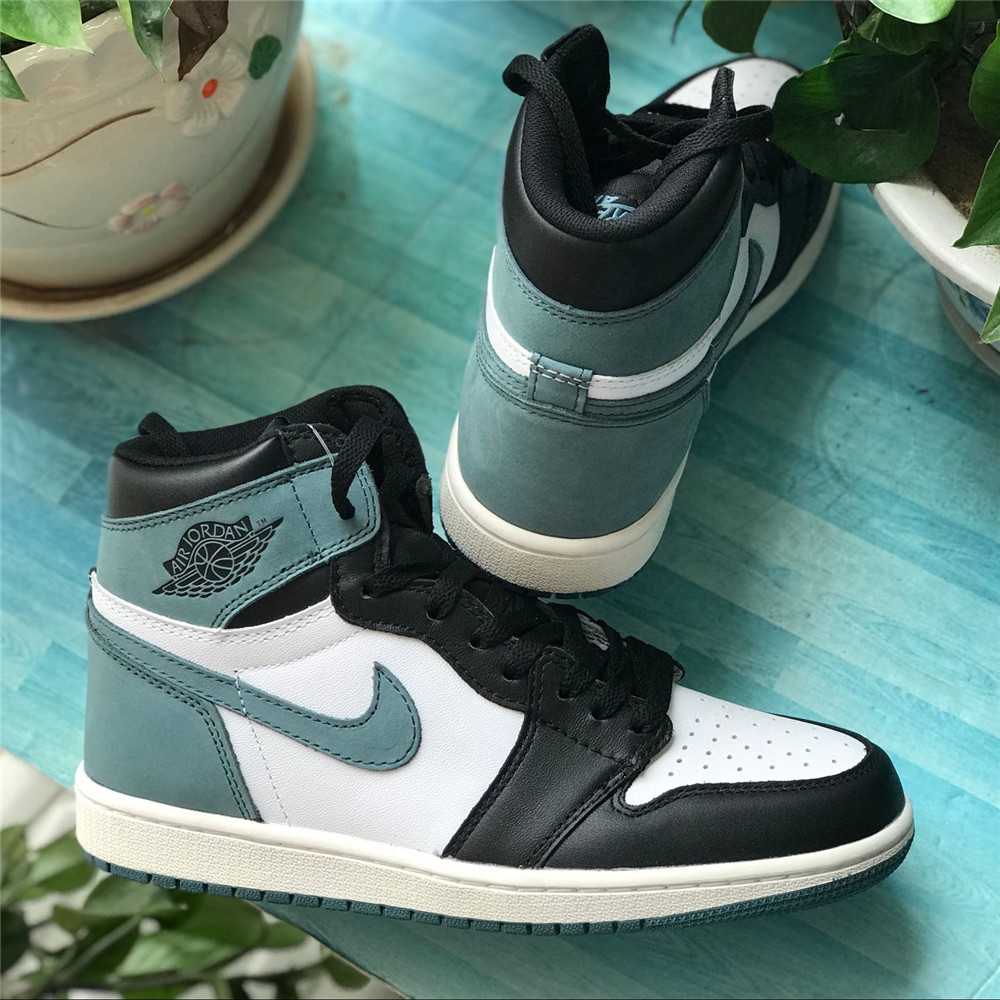 Jordan AJ 1 Retro High Caly Green Sneaker 555088-135 - PerfectKickZ