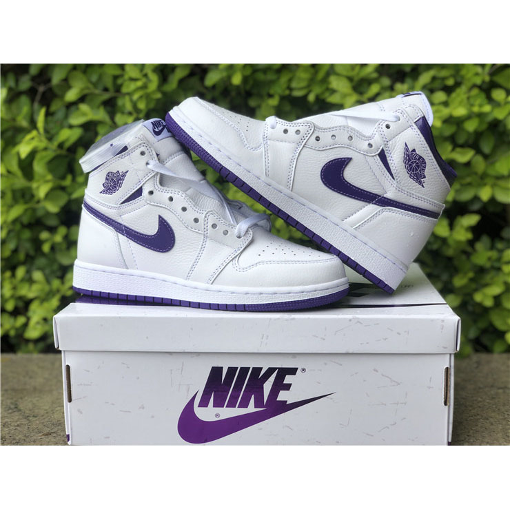 Jordan AJ 1 High OG WMNS "Court Purple" - PerfectKickZ