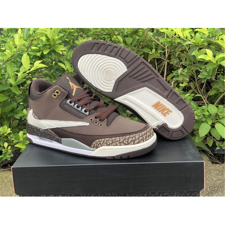 Jordan  Travis Scott X AJ 3 Brown  - PerfectKickZ