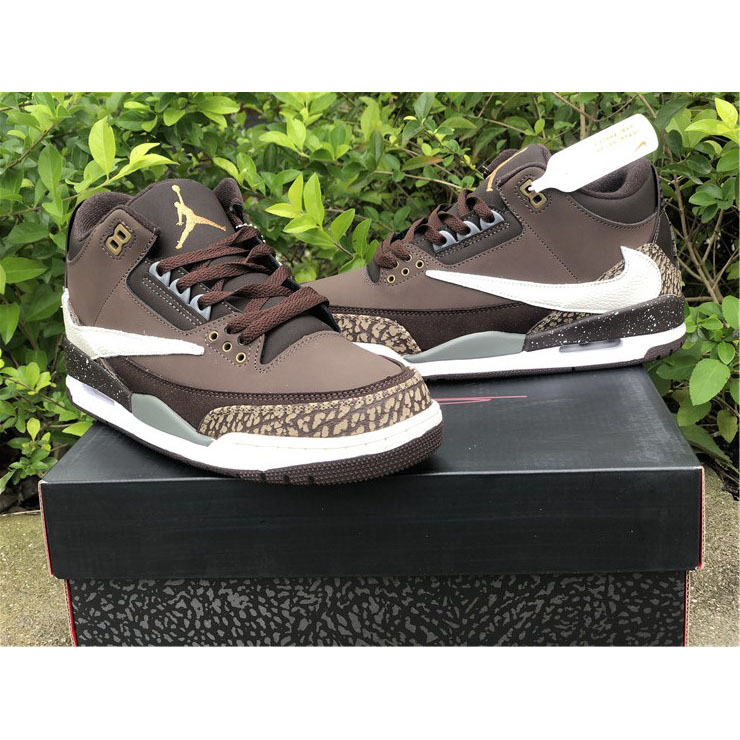 Jordan  Travis Scott X AJ 3 Brown  - PerfectKickZ