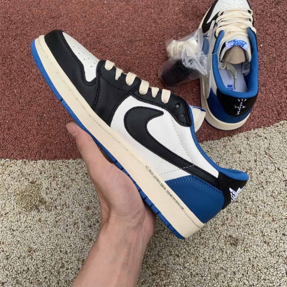 Jordan Travis Scott X Fragment X AJ1 Low OG - PerfectKickZ
