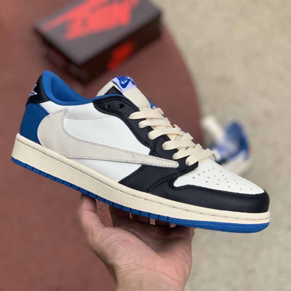 Jordan Travis Scott X Fragment X AJ1 Low OG - PerfectKickZ