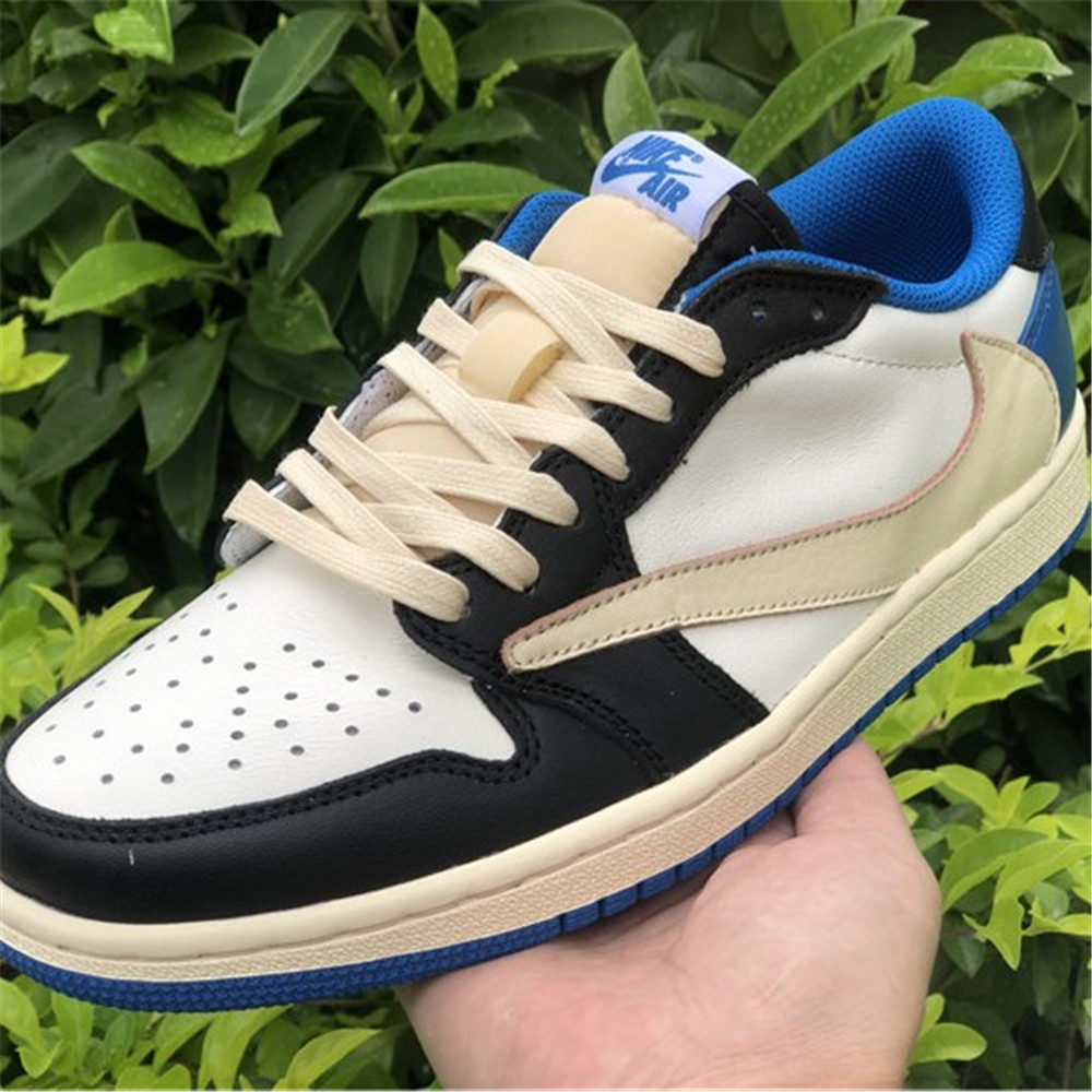 Jordan Travis Scott X Fragment X AJ1 Low OG Sneaker DM7866-140 - PerfectKickZ