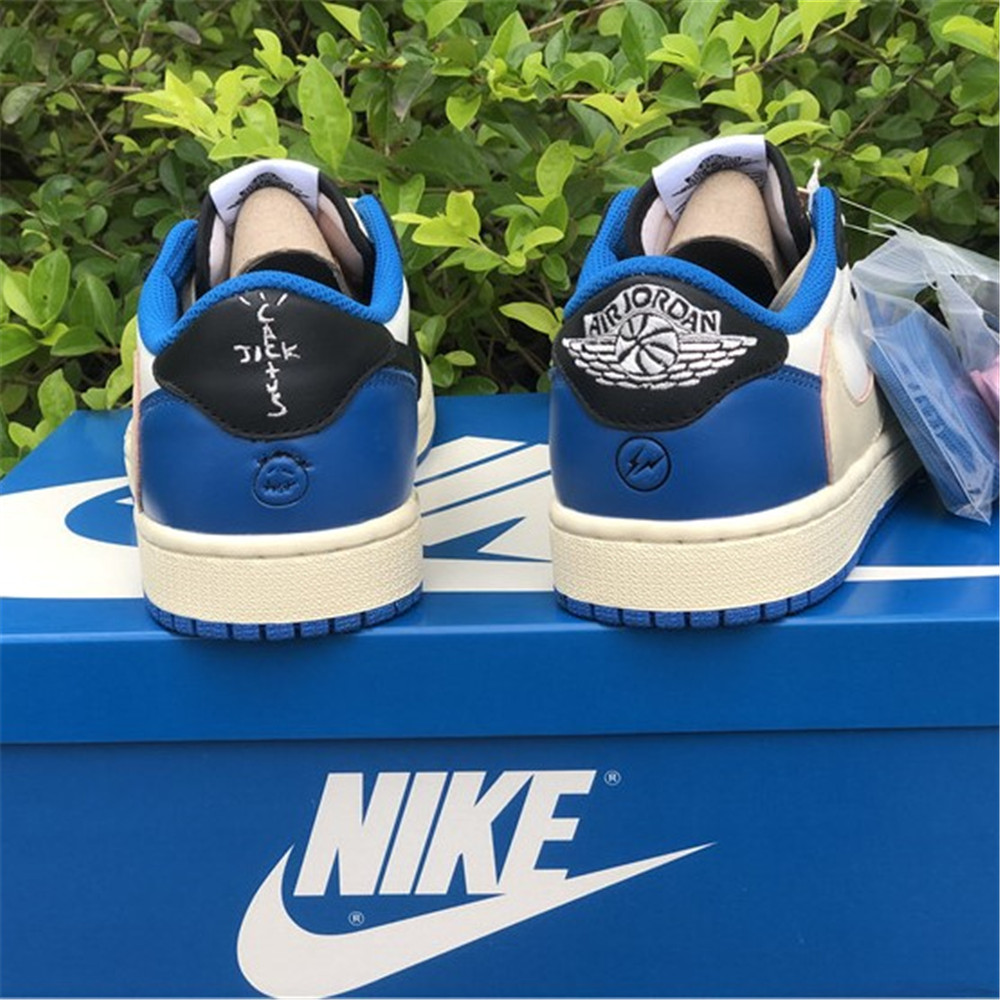 Jordan Travis Scott X Fragment X AJ1 Low OG Sneaker DM7866-140 - PerfectKickZ