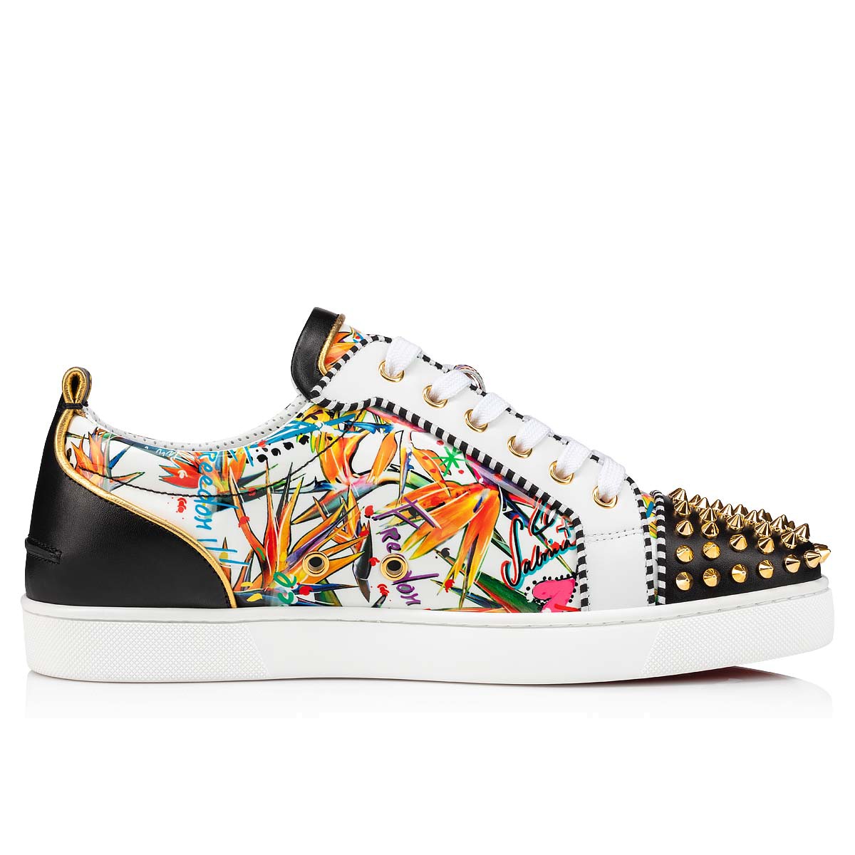 Christian Louboutin  FreeLouis Junior Spikes Low Sneaker - PerfectKickZ