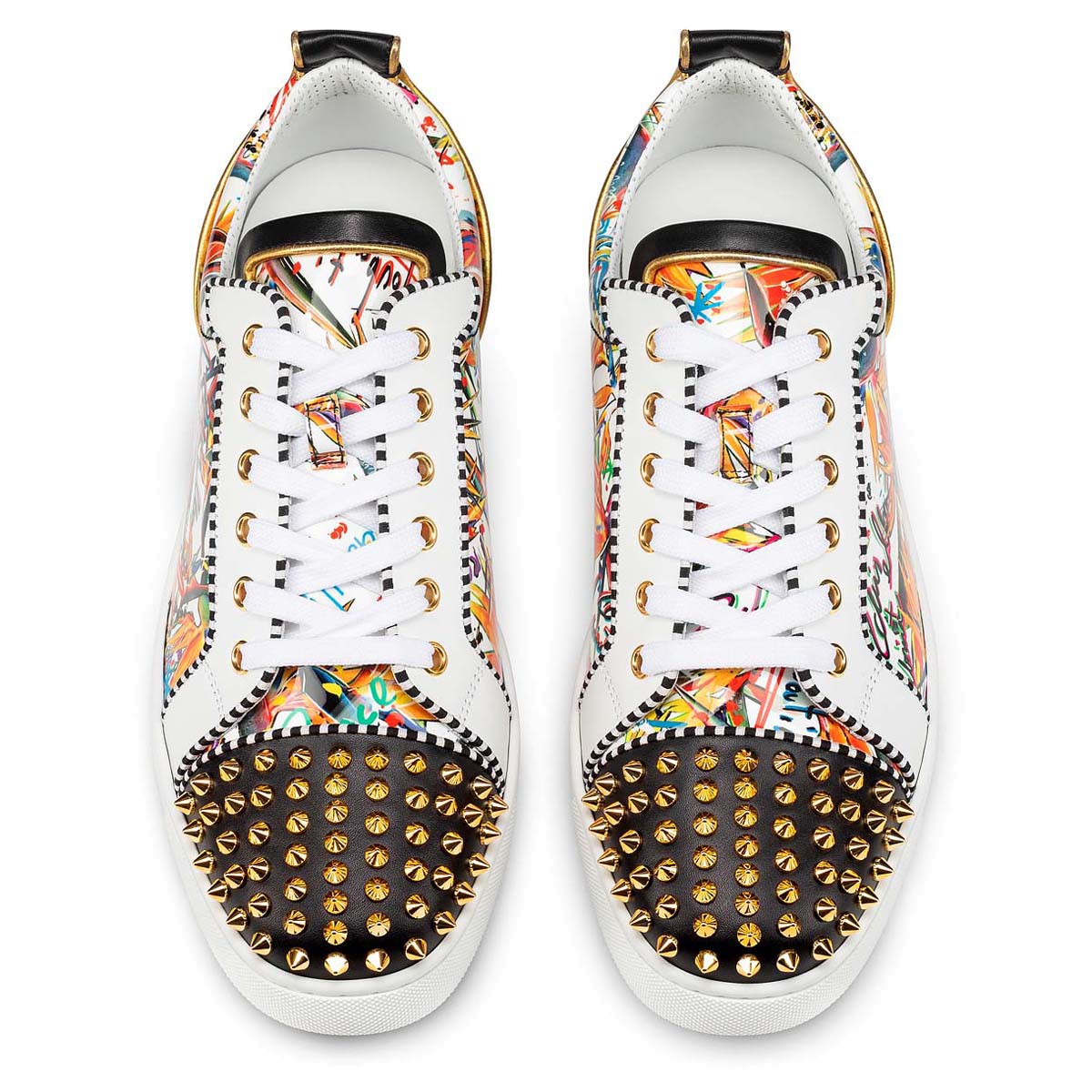 Christian Louboutin  FreeLouis Junior Spikes Low Sneaker - PerfectKickZ