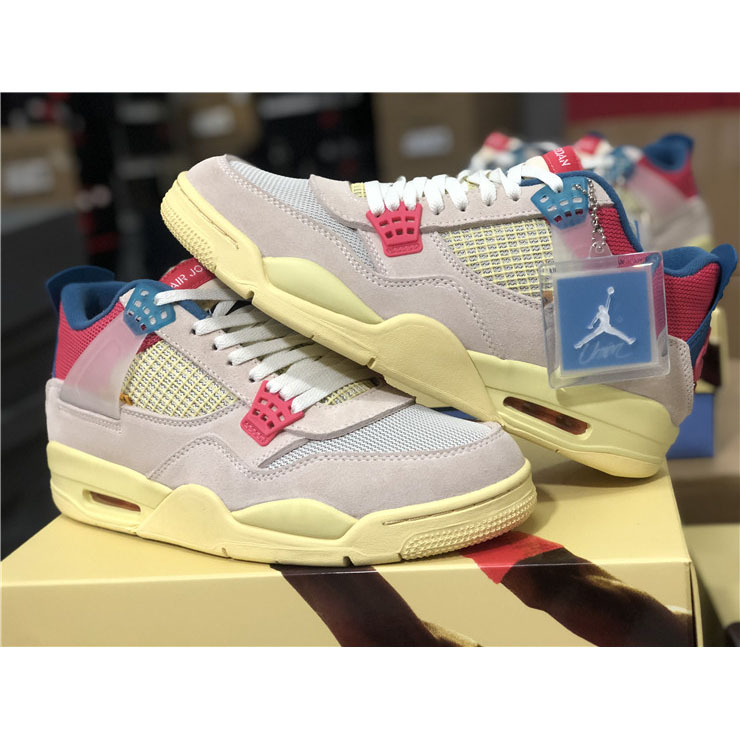 Union X Air Jordan 4  DC9533-800 - PerfectKickZ