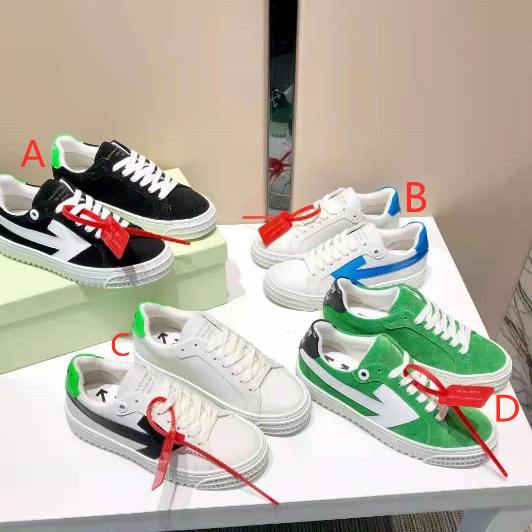 Off White Low Top "Out of office" Sneakers - PerfectKickZ