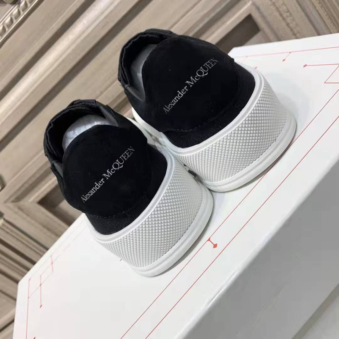 Alexander Mqueen Deck Lace-Up Plimsoll Sneaker - PerfectKickZ