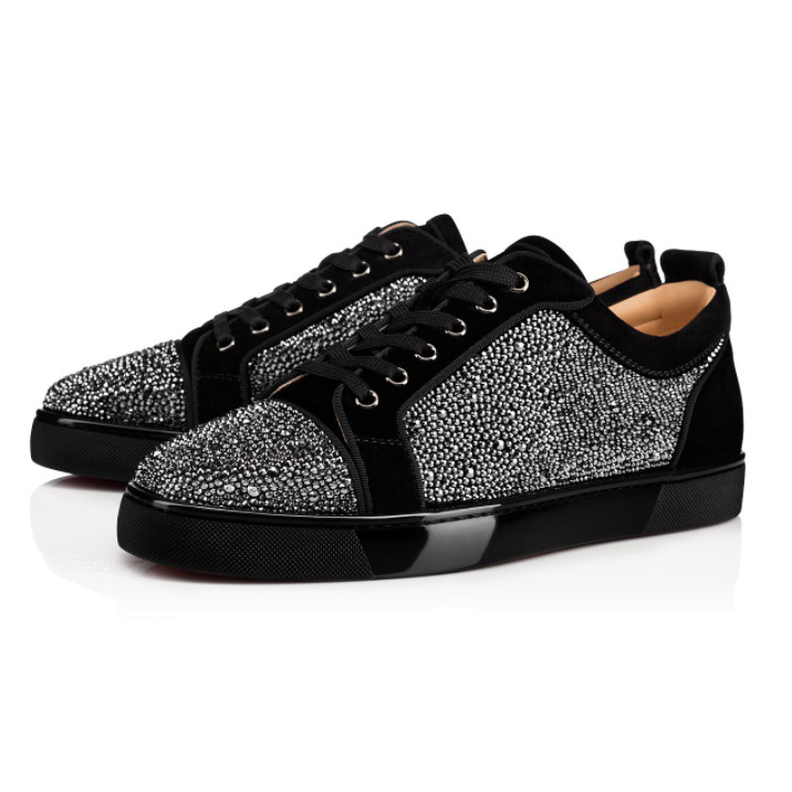 Christian Louboutin  FreeLouis Junior Spikes Low Sneaker - PerfectKickZ