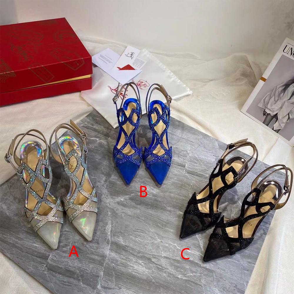 Christian Louboutin Double L Pump Strass 10CM - PerfectKickZ