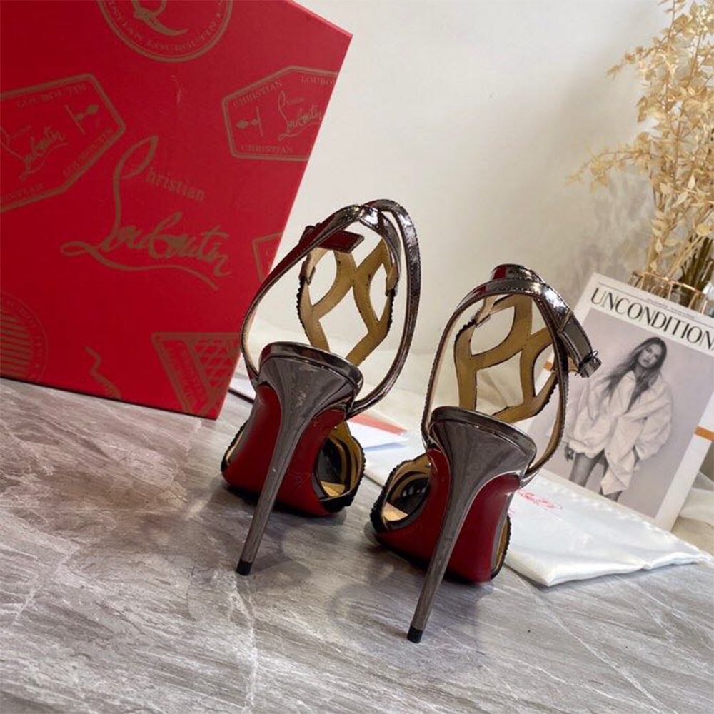 Christian Louboutin Double L Pump Strass 10CM - PerfectKickZ
