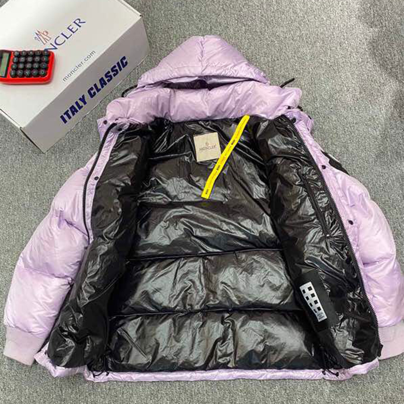 Moncler Anthemyx Short Down Jacket In Light Lilac - PerfectKickZ