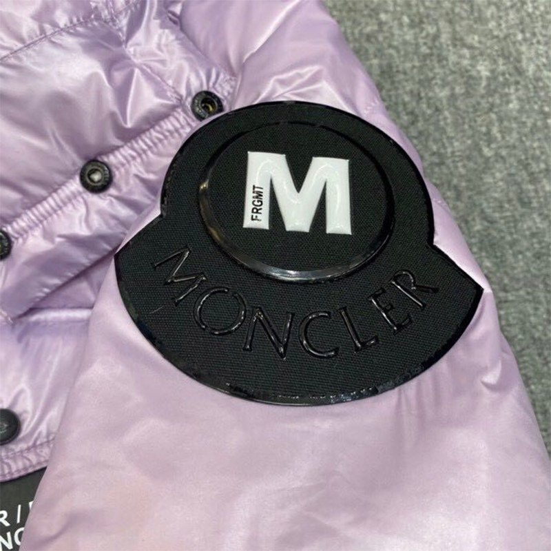 Moncler Anthemyx Short Down Jacket In Light Lilac - PerfectKickZ