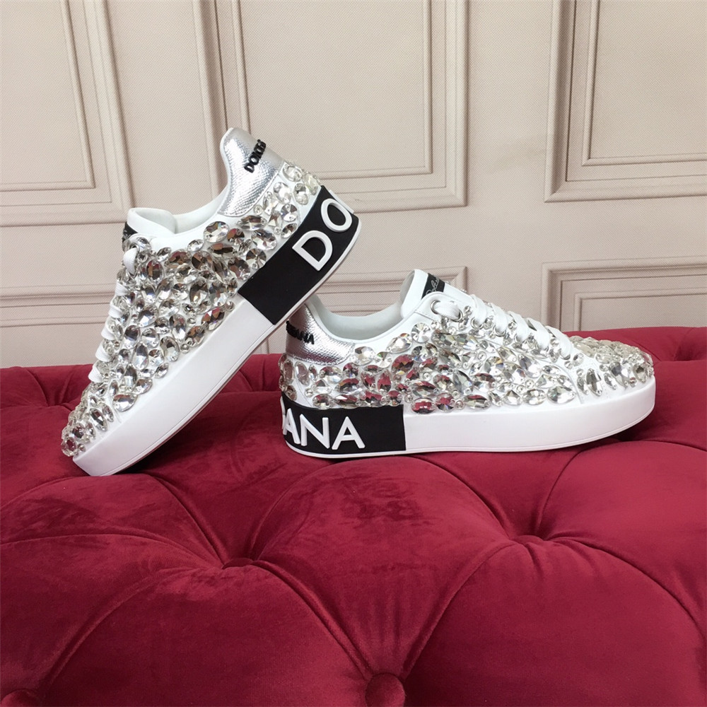 Dolce & Gabbana Nappa Leather Daymaster Sneaker Black - PerfectKickZ
