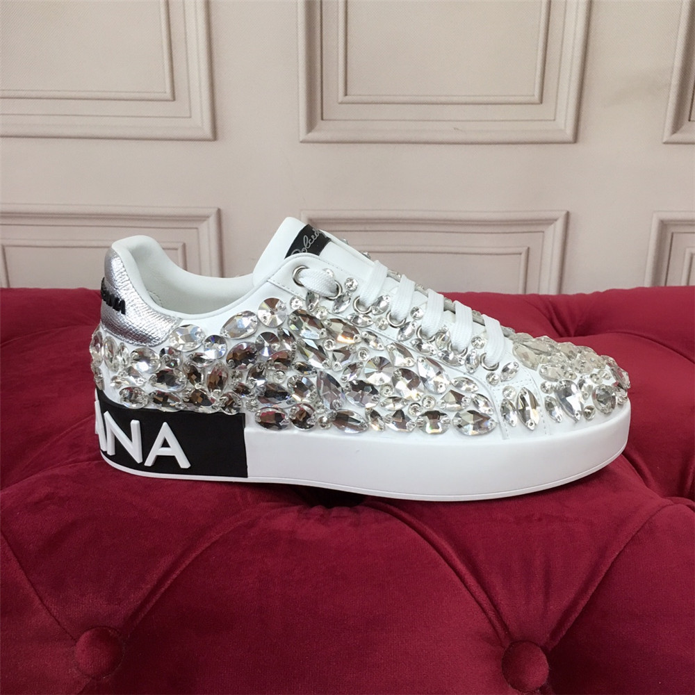Dolce & Gabbana Nappa Leather Daymaster Sneaker Black - PerfectKickZ